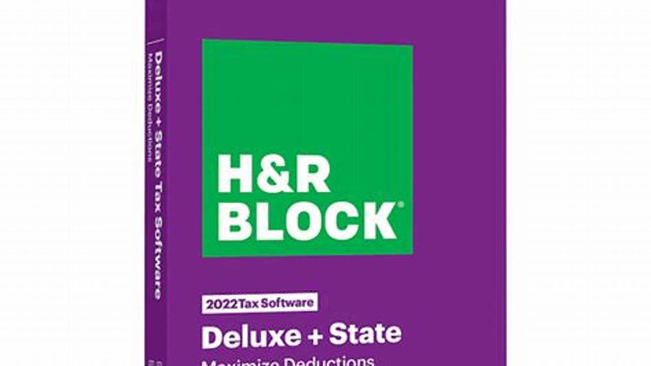 H&R Block Deluxe Plus State 2024
