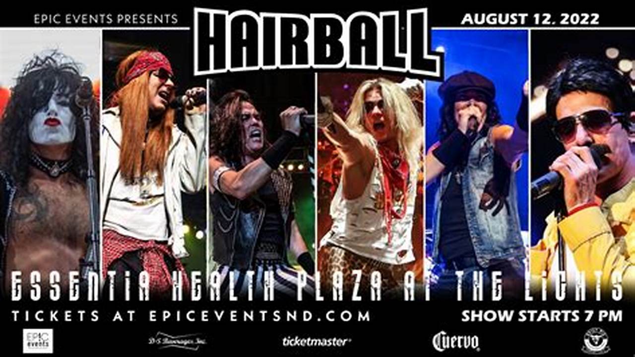 Hairball Band Schedule 2024