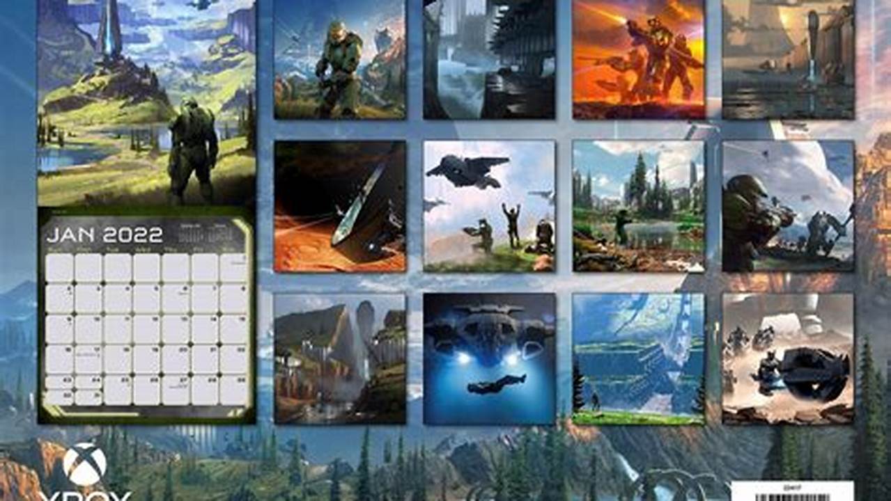 Halo Infinite Calendar 2025 Tacoma