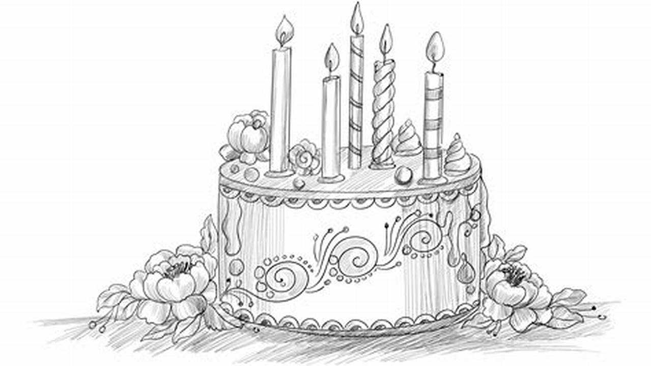 Step-by-Step Guide to Create a Unique Happy Birthday Pencil Sketch