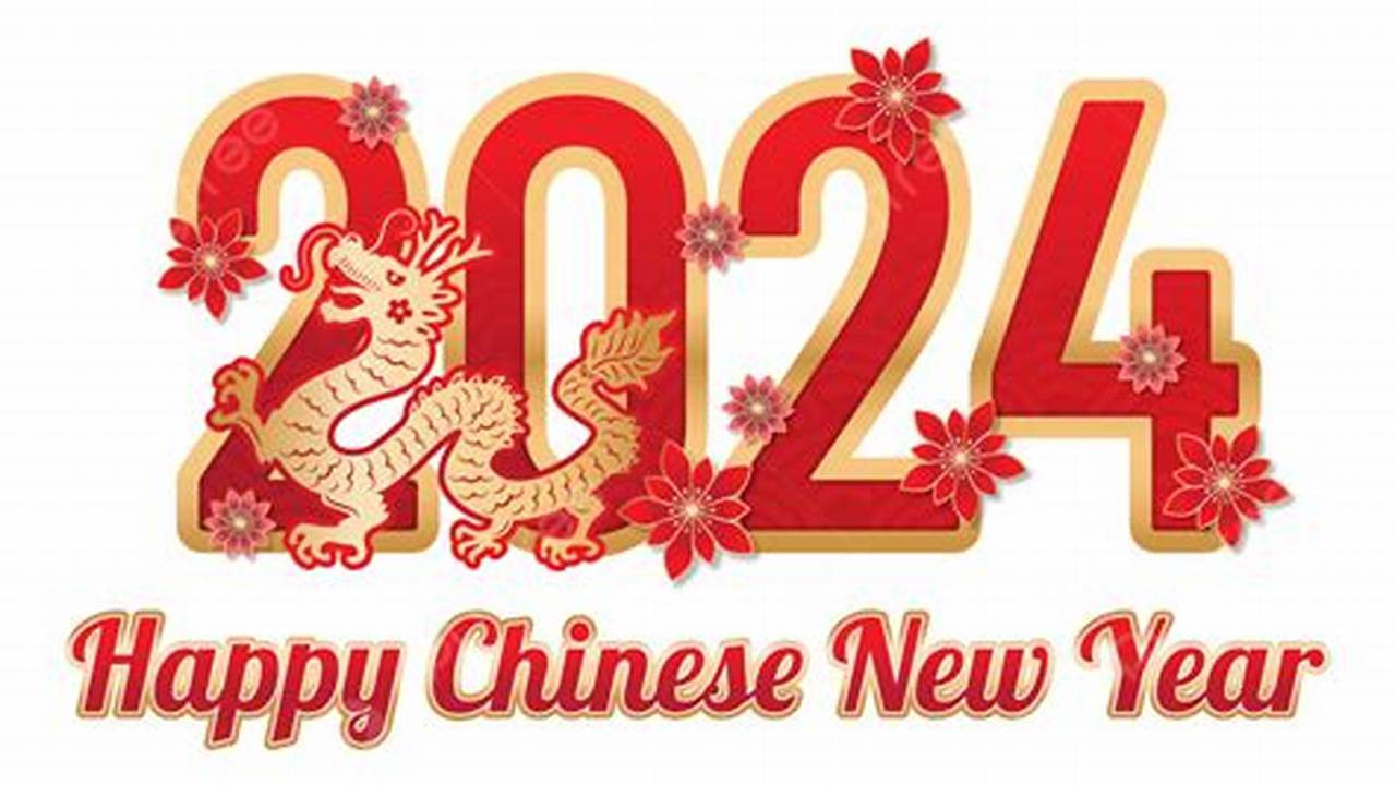 Happy Chinese New Year 2024 Clipart