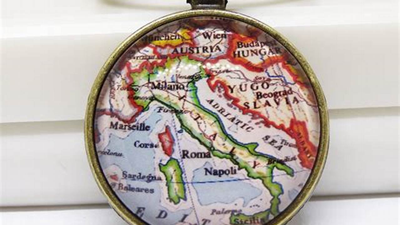 Happy Gifts Italy Map
