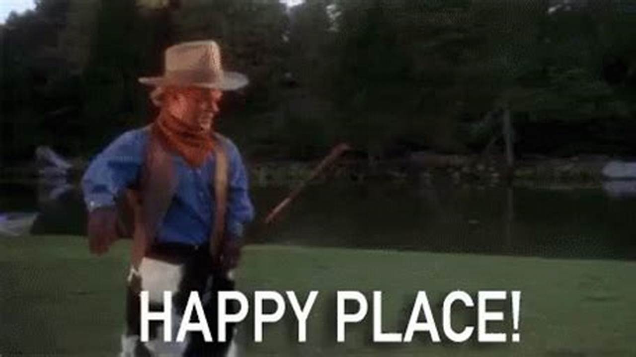 Happy Gilmore Happy Place Gif