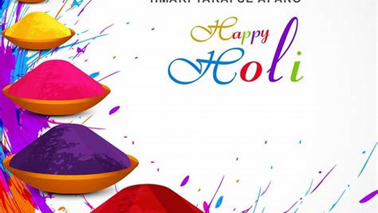 Happy Holi Wishes 2024 In Hindi Typing