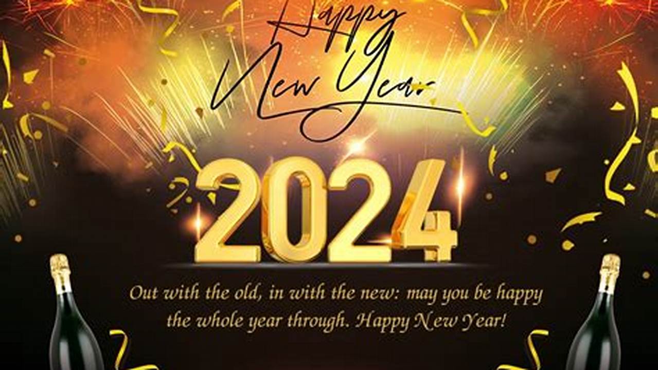 Happy New Year 2024 Card Free Download