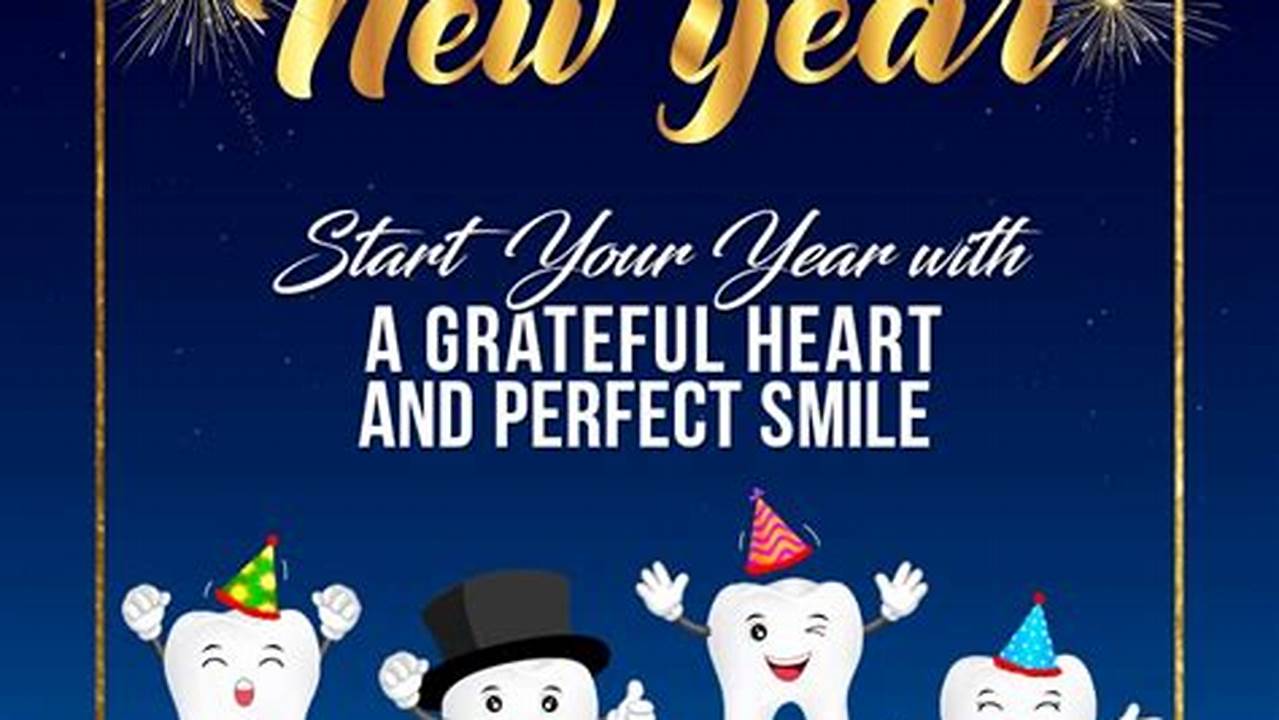 Happy New Year 2024 Dental