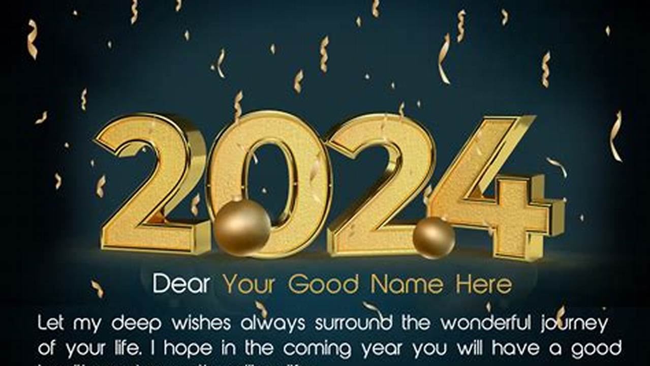 Happy New Year 2024 Images With Names And Pictures