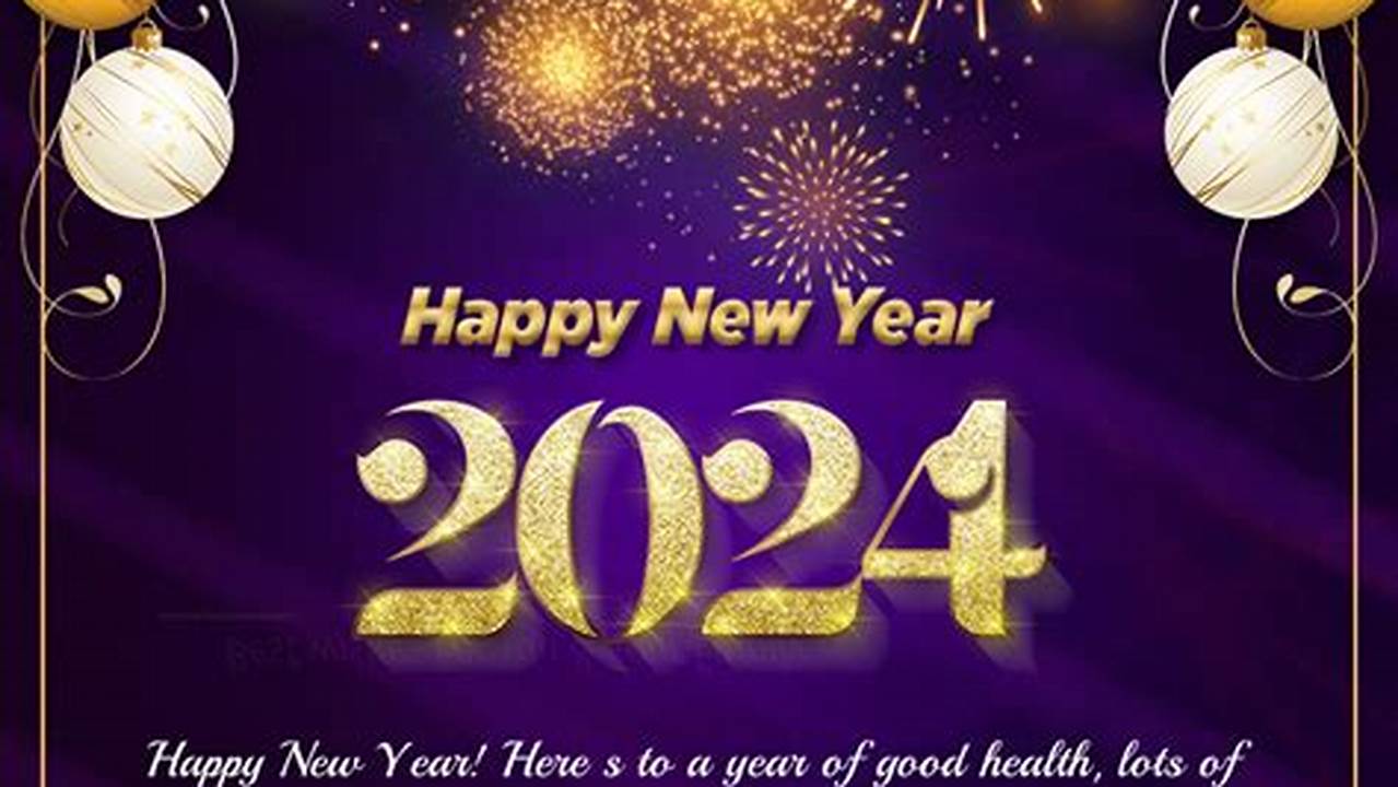 Happy New Year 2024 Is Part Of Holidays Collection And Its Available For Desktop Laptop Pc And Mobile Screen., 2024