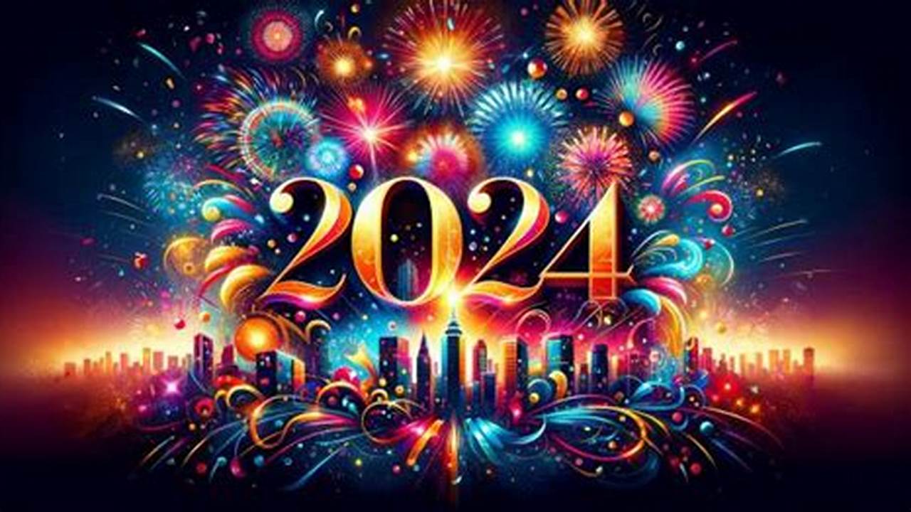 Happy New Year 2024 Wallpaper Hd., 2024