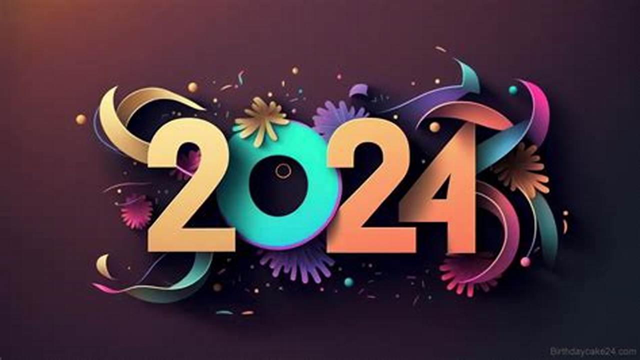 Happy New Year 2024 Wallpaper Pc