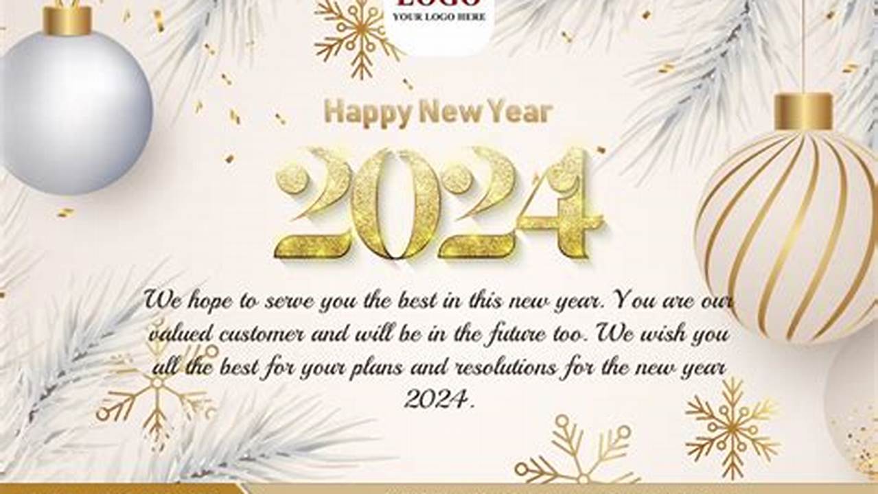 Happy New Year 2024 Wishes Official Mail