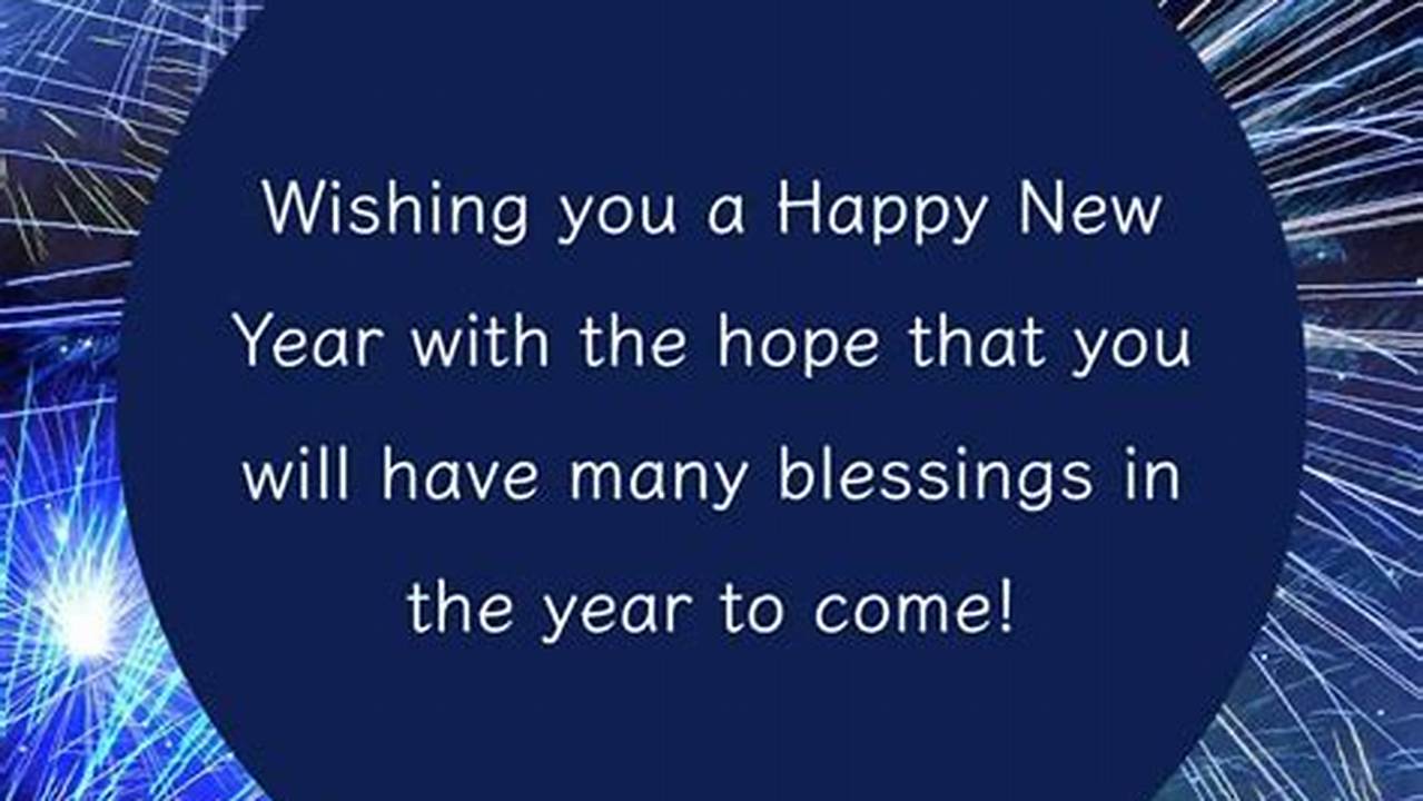Happy New Year 2024 With Quotes