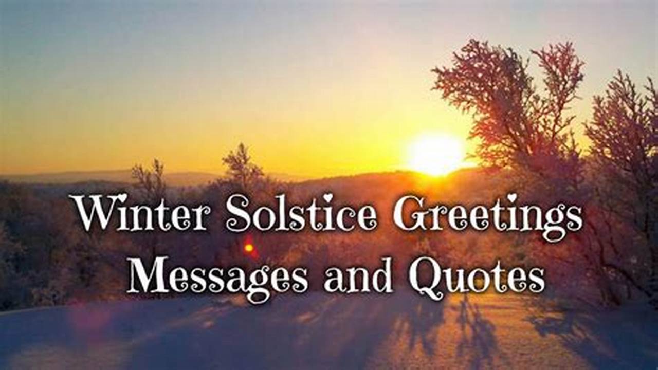 Happy Winter Solstice 2024 Images