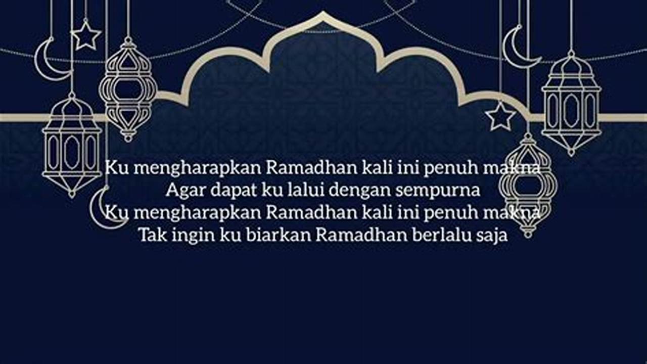 Harapan, Ramadhan