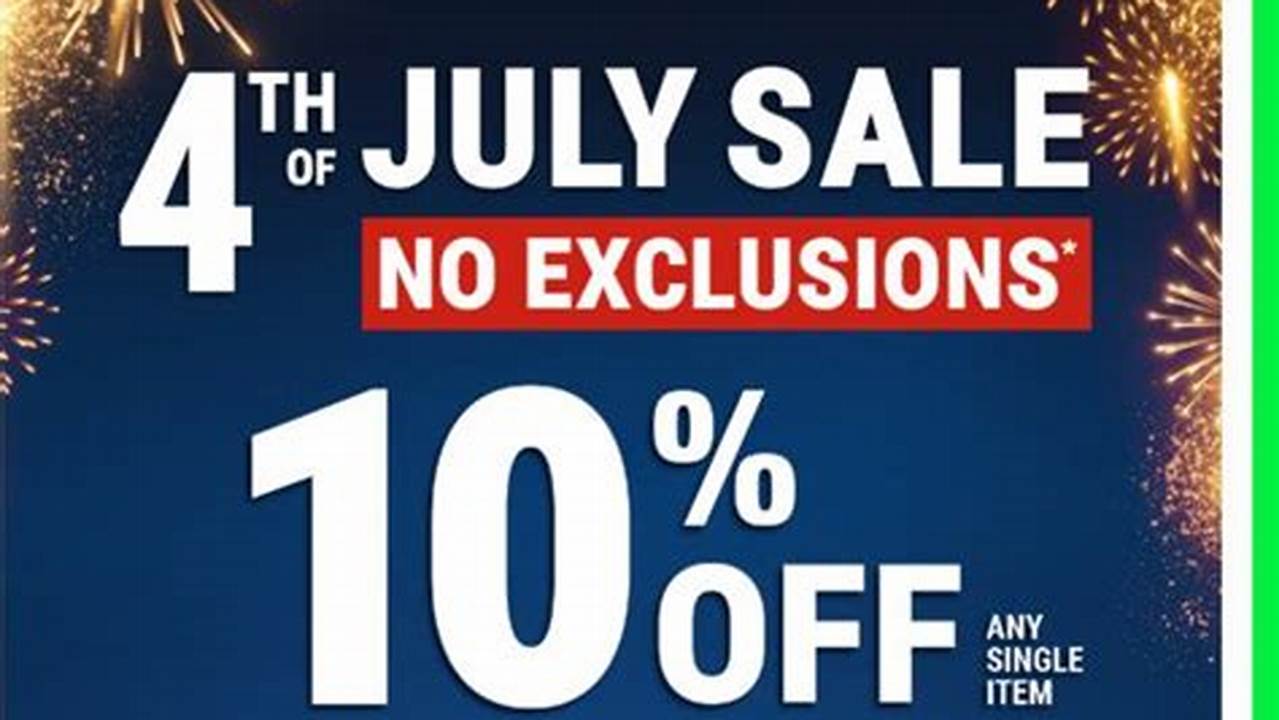 Harbor Freight 4th July Sale 2024