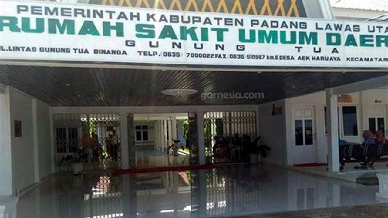 Harga Kamar RS Umum Daerah Gunung Tua Sumatera Utara