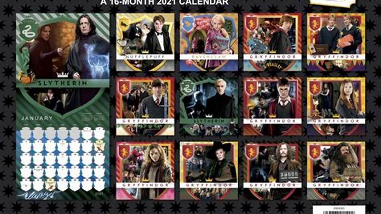 Harry Potter Calendar 2024