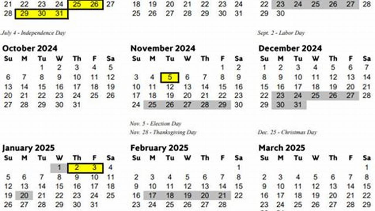 Has The School Calendar For 2024/25 And 2025/26 Been Released?, 2024