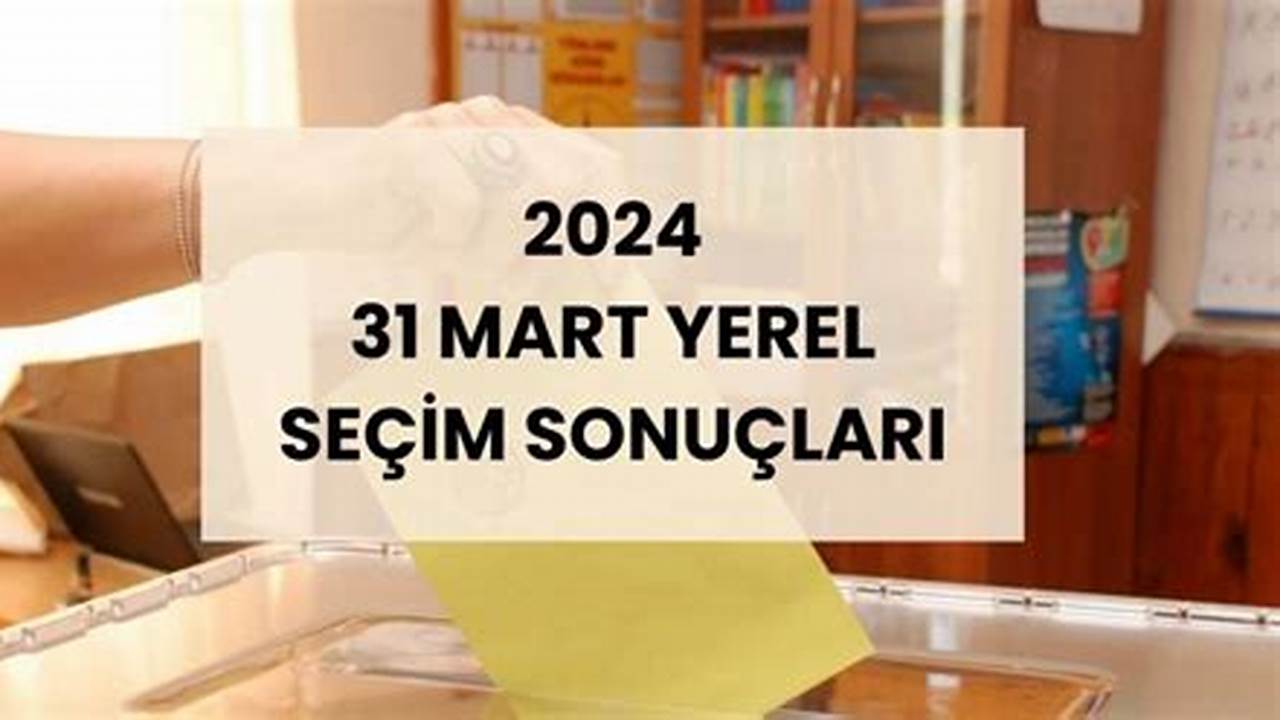 Hatay Secim Sonuclari 2024 Election