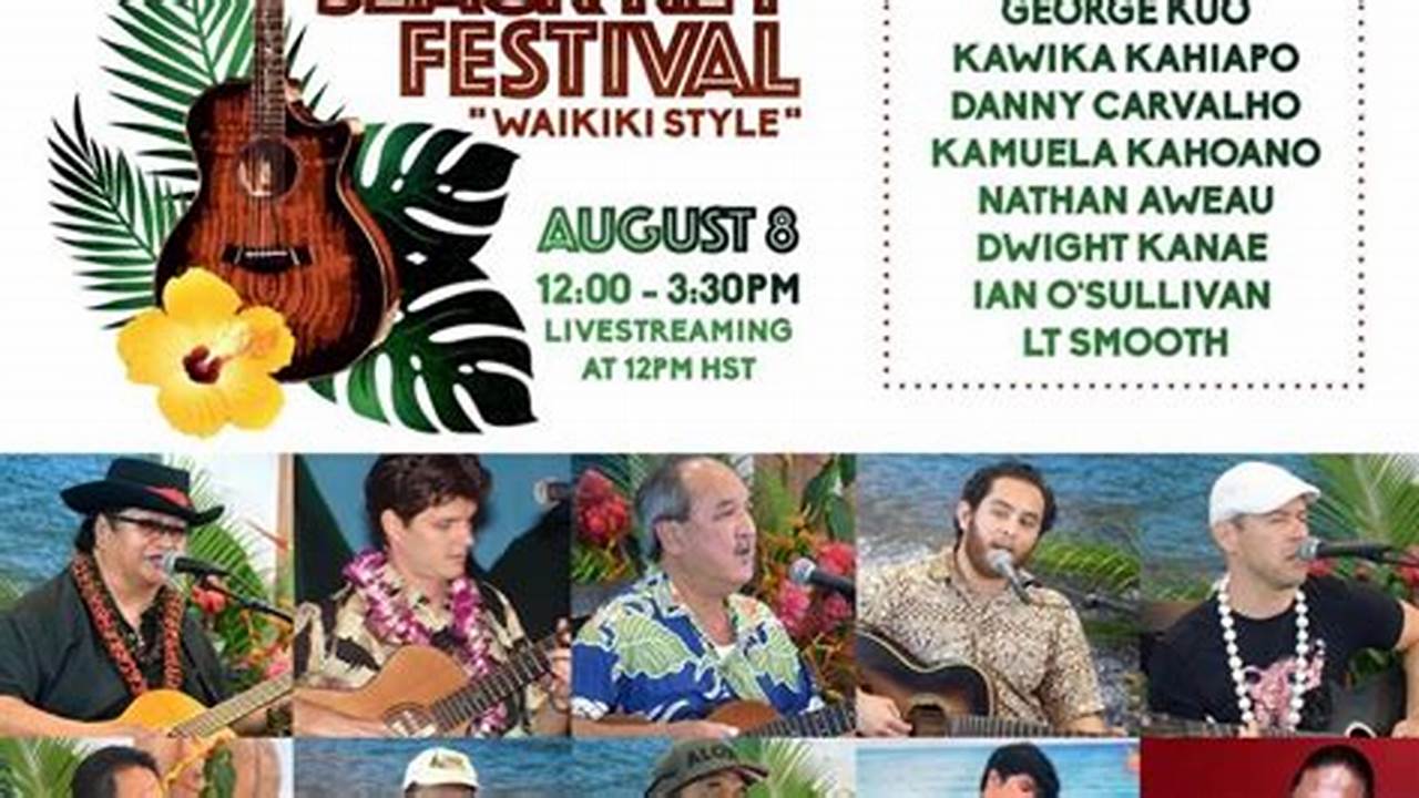 Hawaiian Slack Key Guitar Festival 2024
