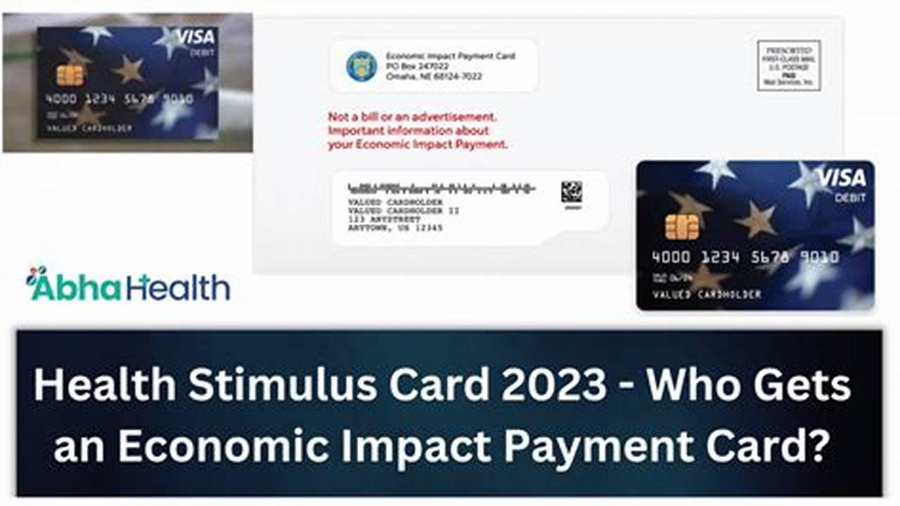 Health Stimulus Card 2024