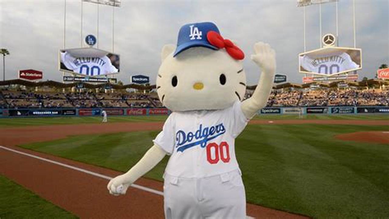 Hello Kitty Night Dodgers 2024