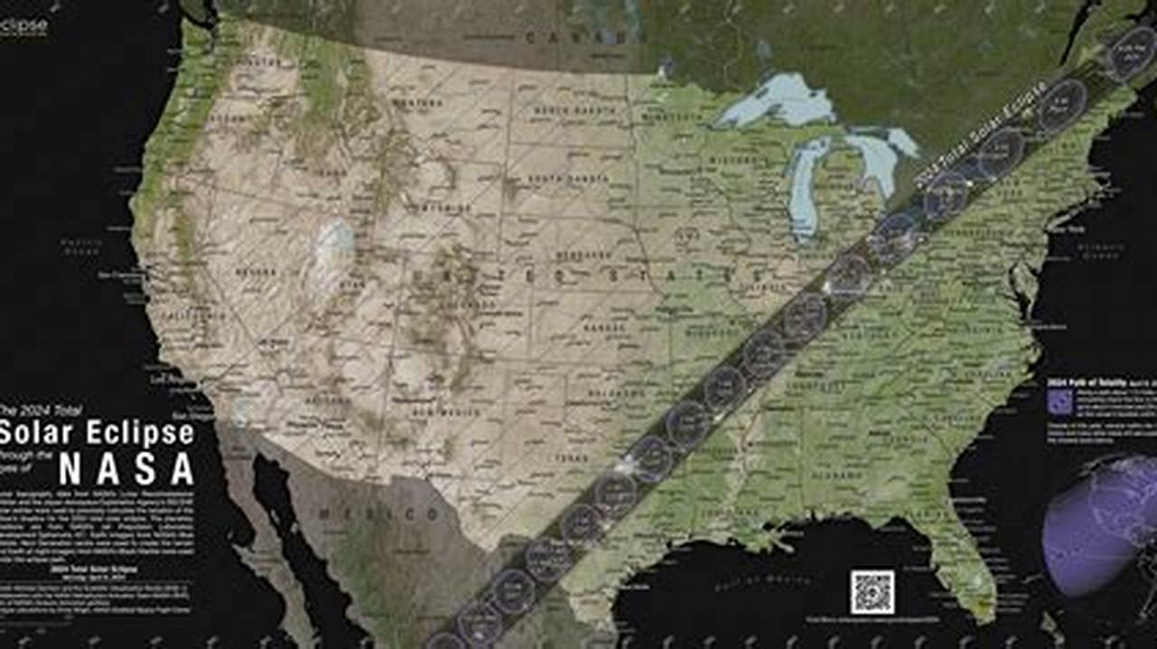 Here&#039;s A Look At The Path Of Totality For The., 2024