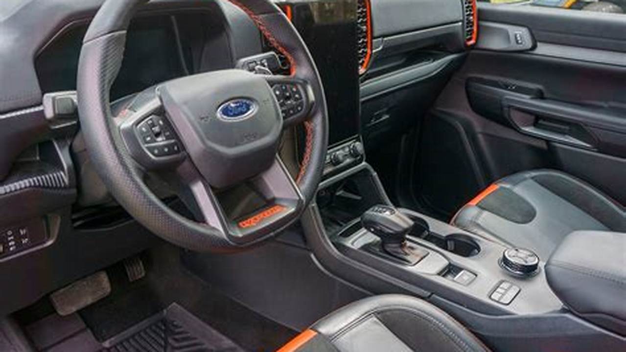 Here Are Images Of The Interior Of The Ford Ranger Raptor., 2024