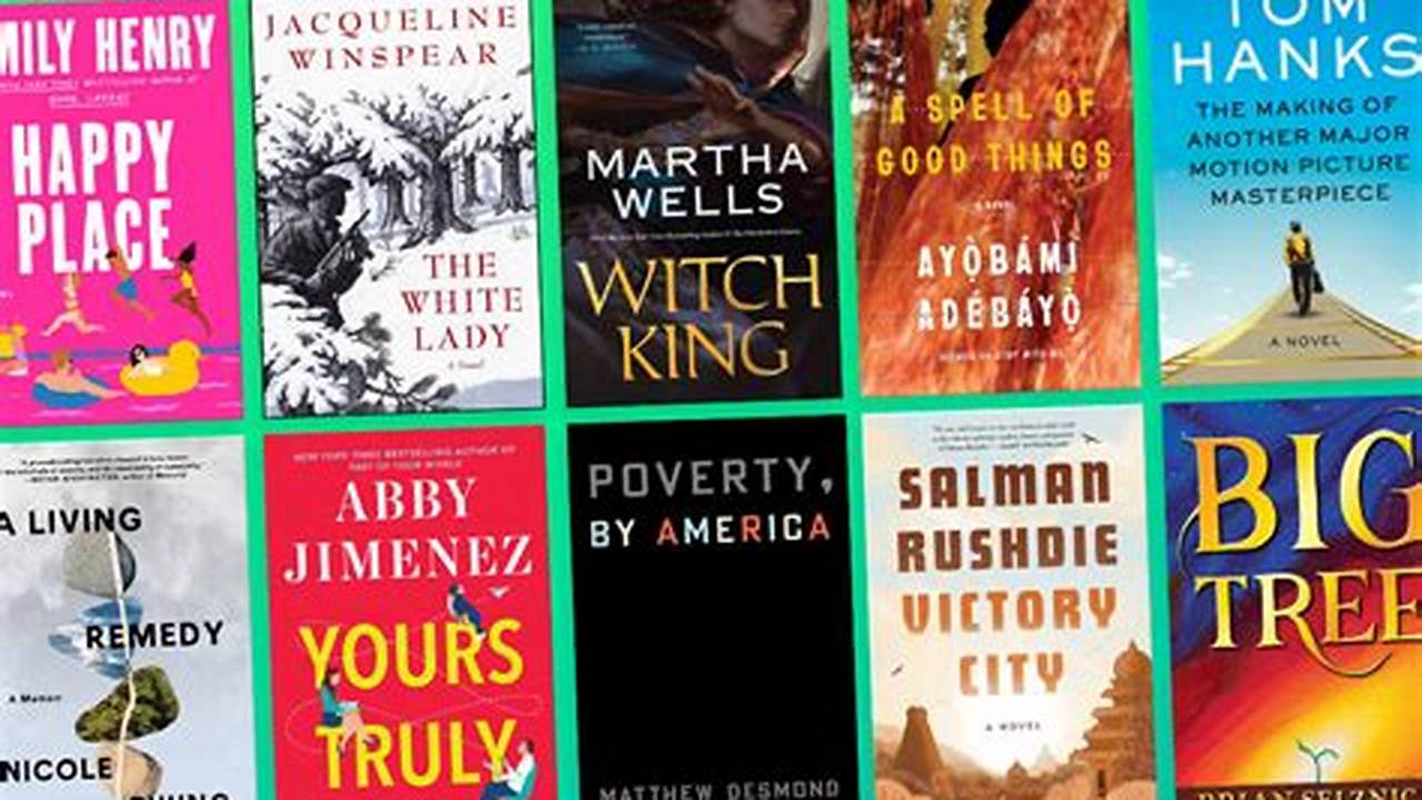 Here Are The Most Anticipated Books Releases For The Month, 2024