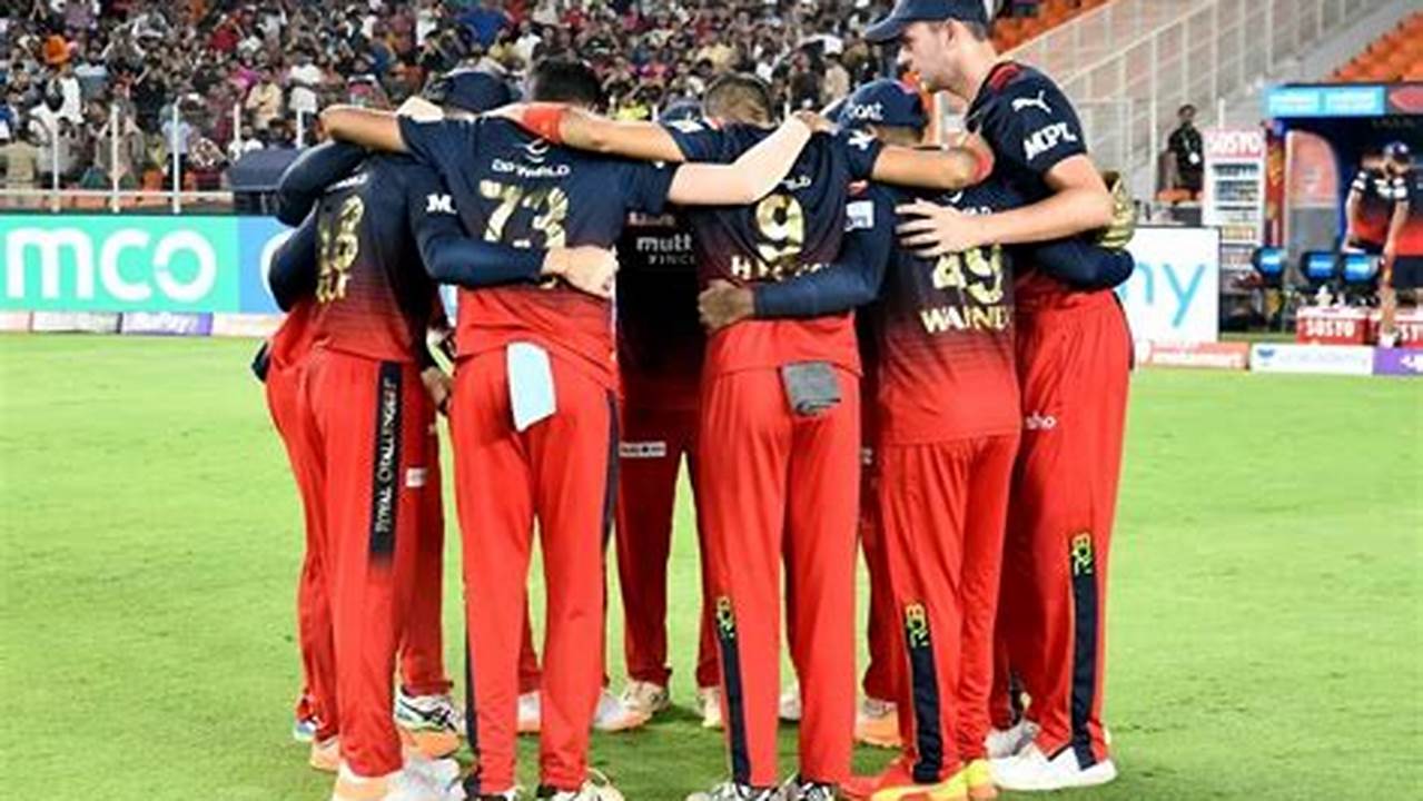 Here We Will Tell You About The Announced Matches Of Royal Challengers Bangalore Team., 2024