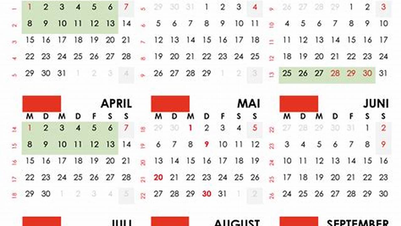 Hier Finden Sie Kostenlose Kalender Mit Den Ferien Hessen 2024, Gesetzlichen Feiertagen Und Kalenderwochen., 2024