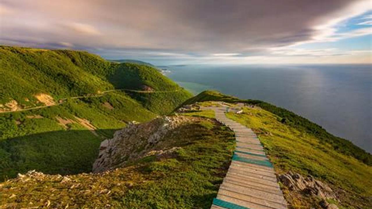 Hike Through Nature In Nova Scotia., 2024