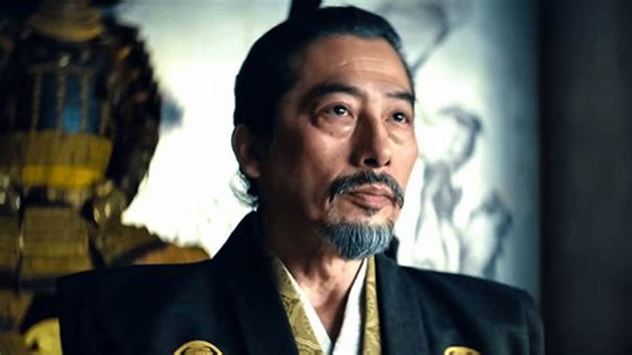 Hiroyuki Sanada As Lord Yoshii Toranaga In Shogun, 2024