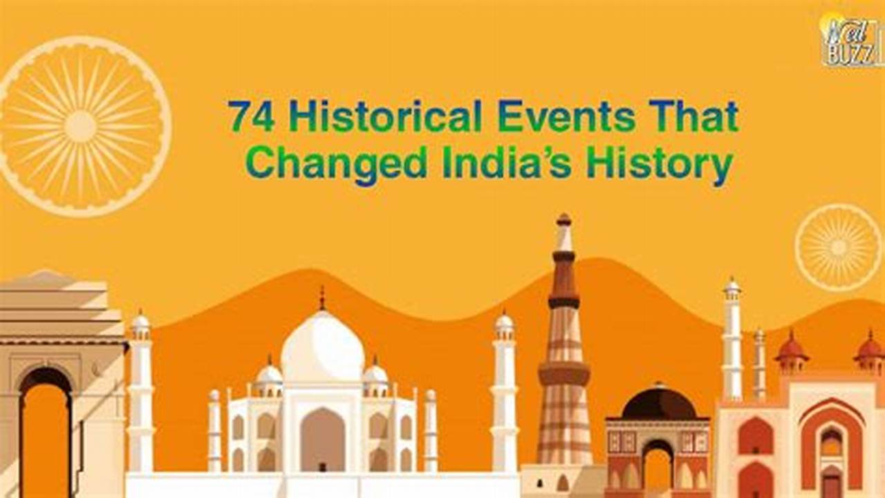 Historical Events In Indian History