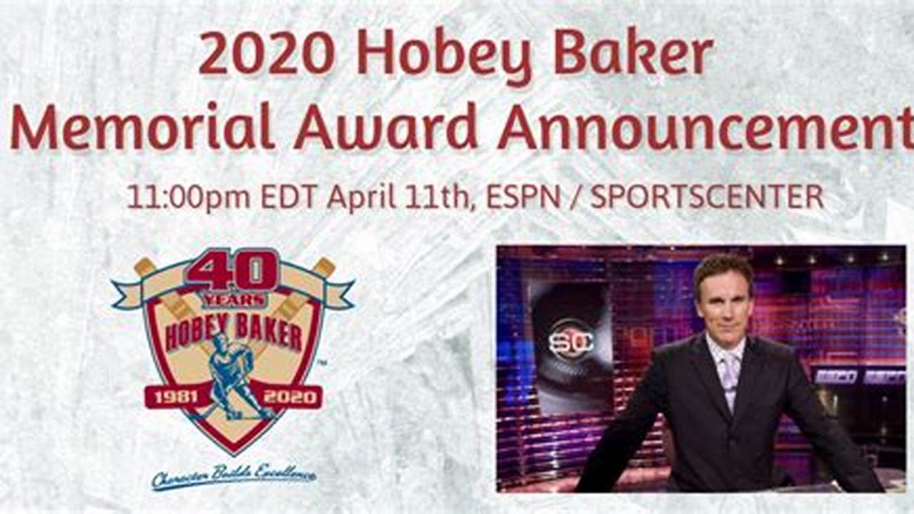 Hobey Baker Winner 2024 Calendar
