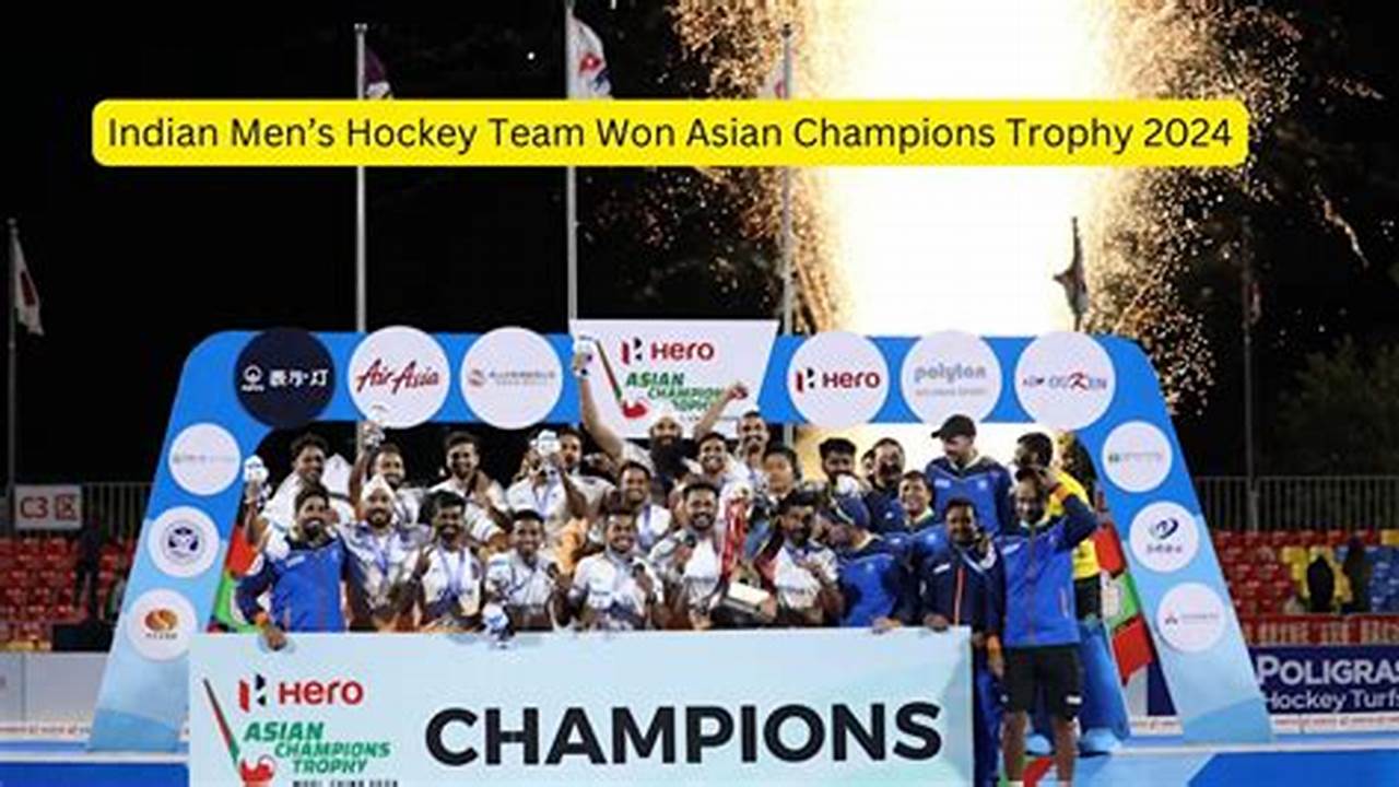 Hockey Asian Champions Trophy 2024