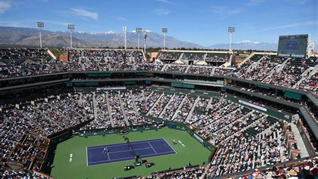 Holen Sie Sich Hier Den Gesamten Indian Wells Spielplan 2024 Einzel Männer., 2024