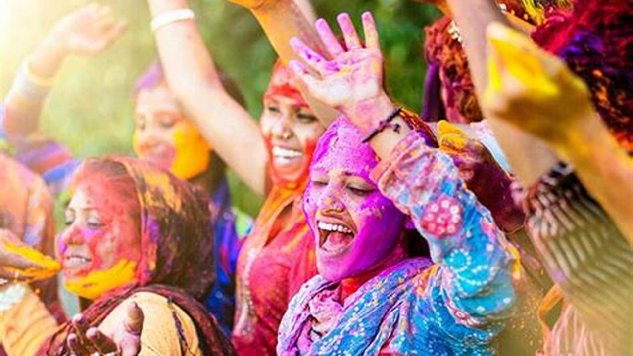 Holi, Also Called The Festival Of Sharing And Love Or The Festival Of Colors Is A Hindu Two Day Festival In The Spring., 2024