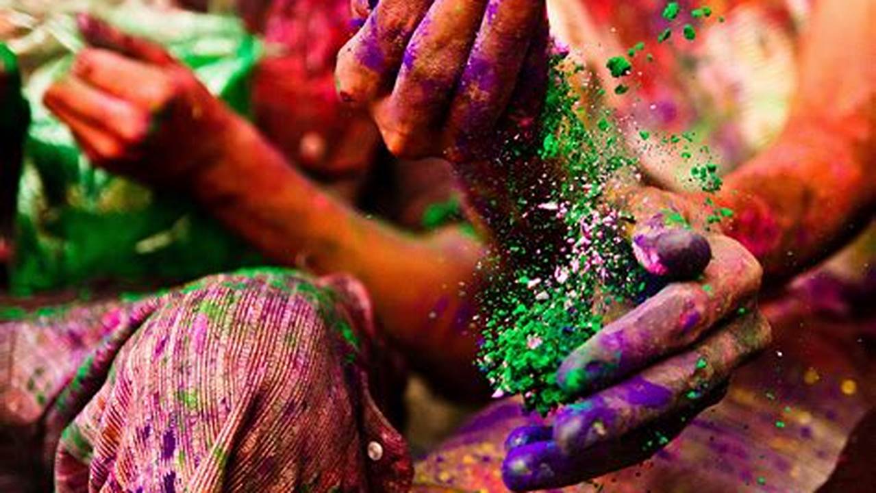 Holi, The Festival Of Colours, Is Perhaps The Most Vibrant And Eagerly Expected Hindu Celebration In India, Denoting The Appearance Of Spring And The Triumph Of Good., 2024