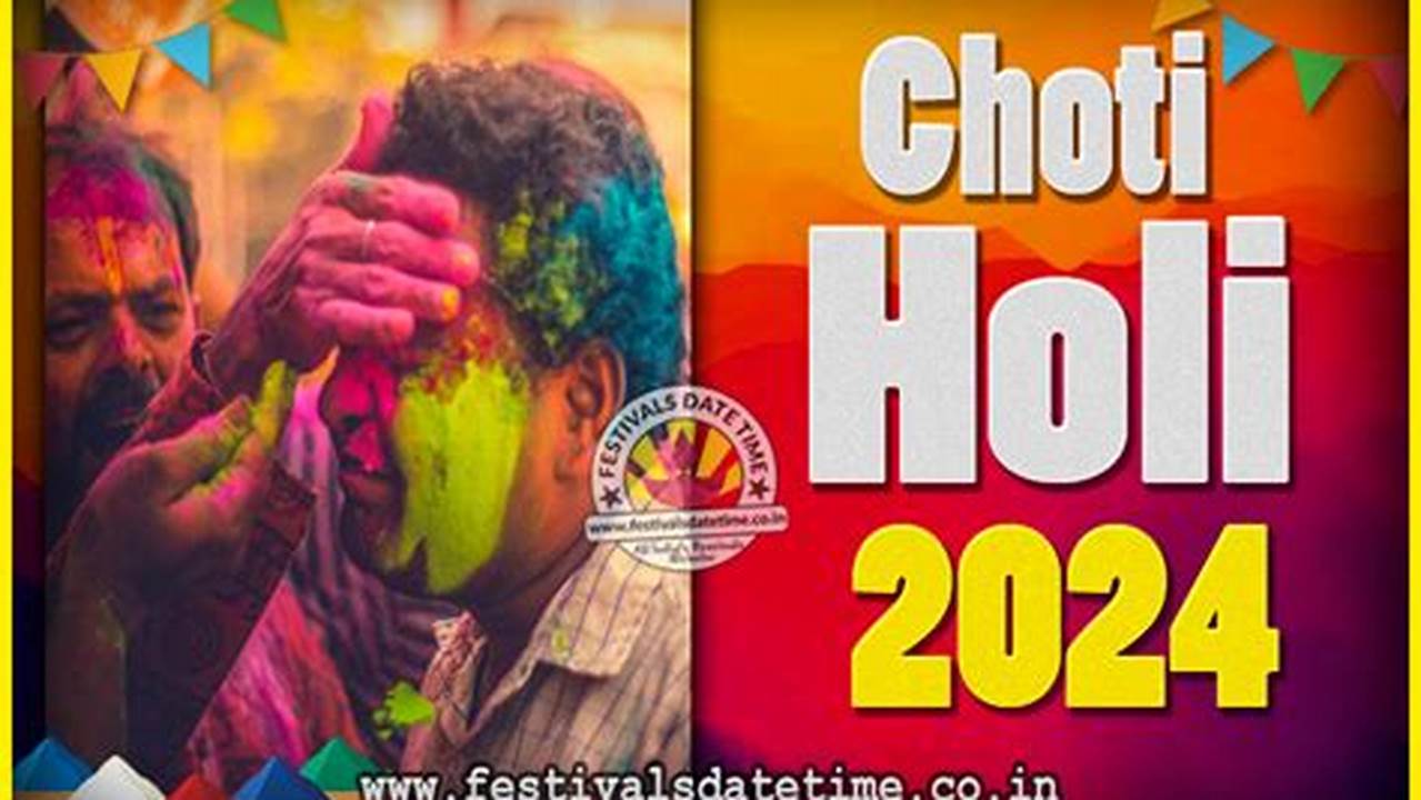 Holi 2024 Date India