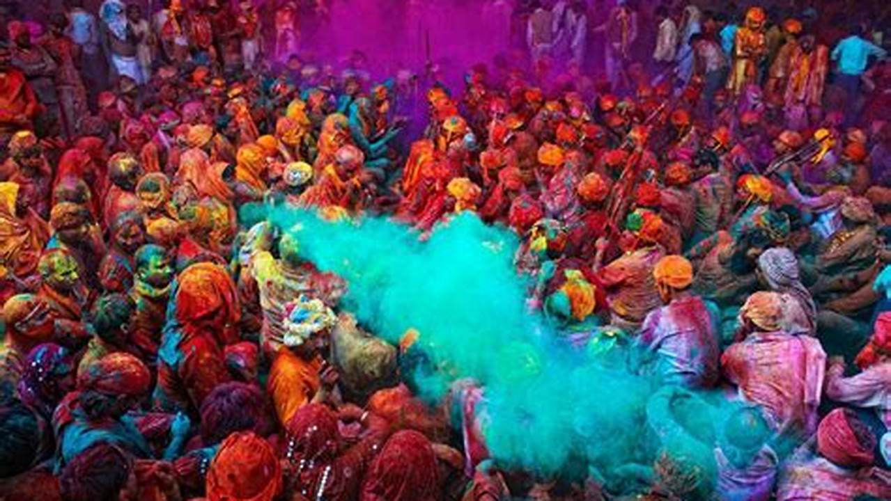 Holi For The Year 2024 Is Celebrated/ Observed On Sundown Of Sunday, March 24Th Ending At Sundown On Monday, March 25Th., 2024