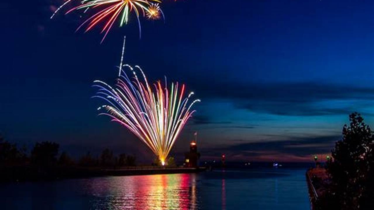 Holland State Park Fireworks 2024