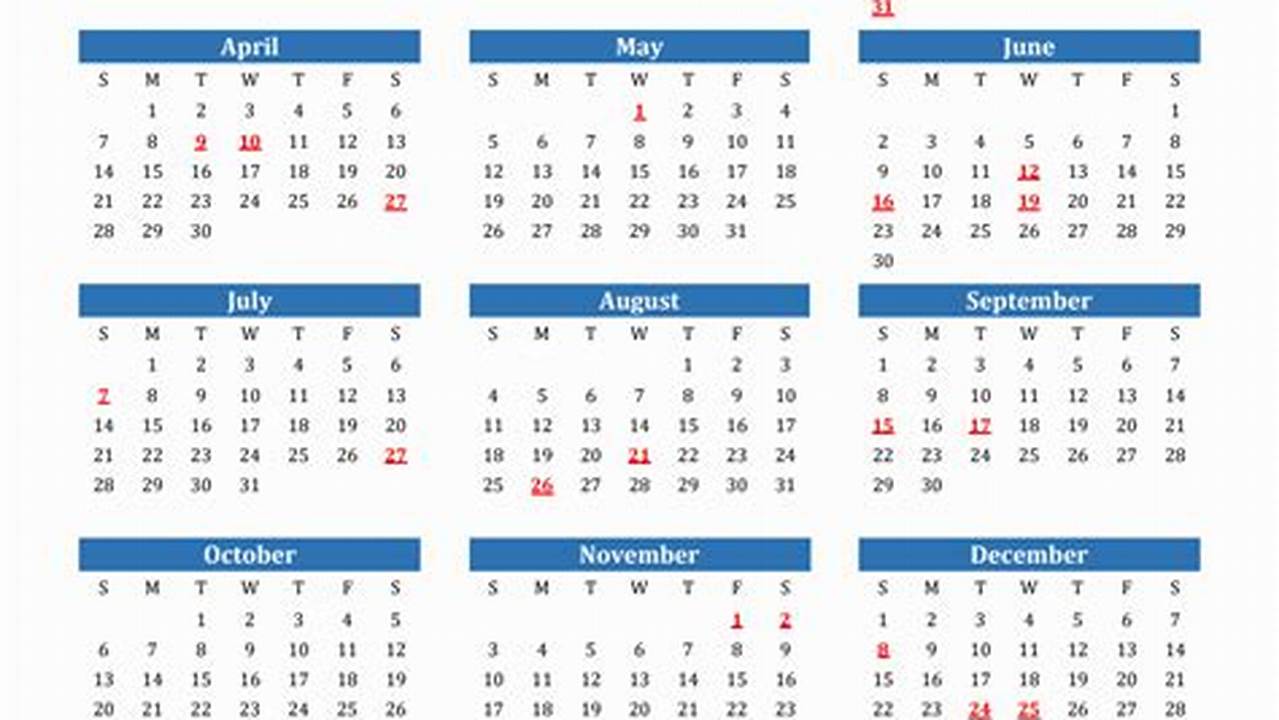 Holy Week 2024 Calendar Philippines