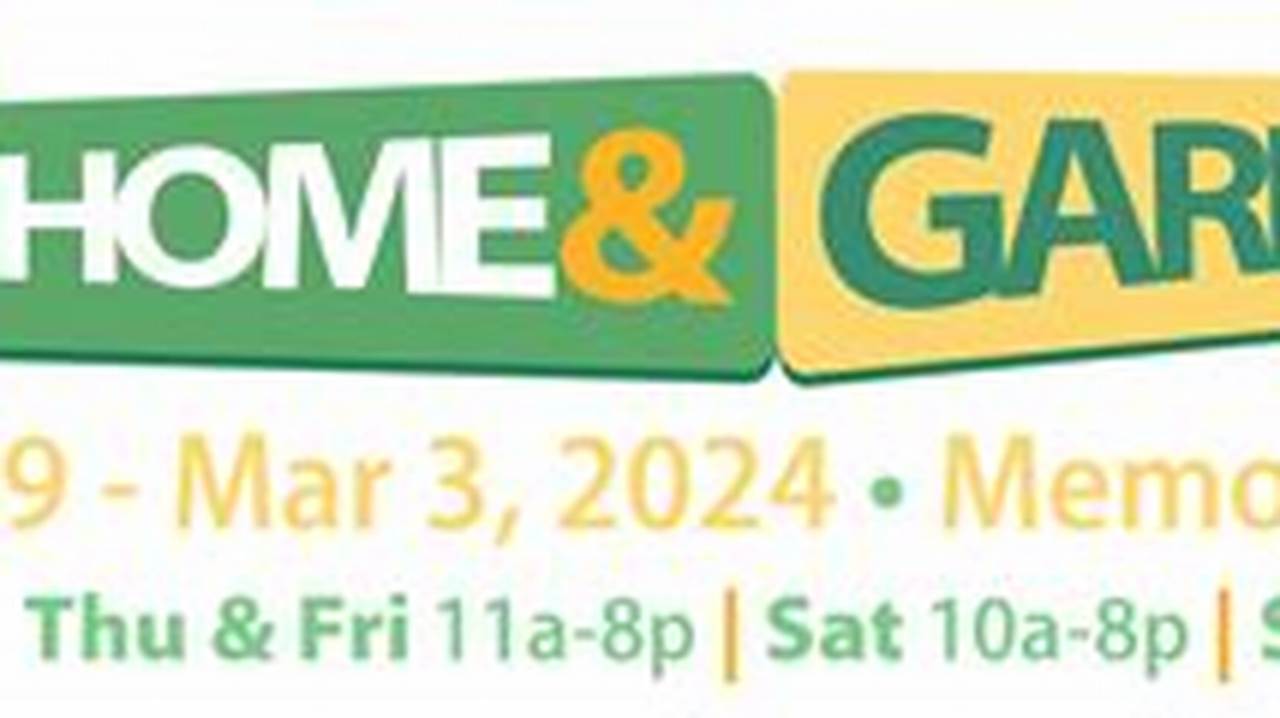 Home And Garden Show 2024 Schedule