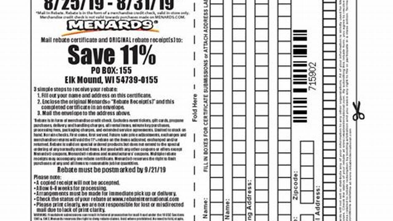 Home Depot 11 Rebate Dates 2024