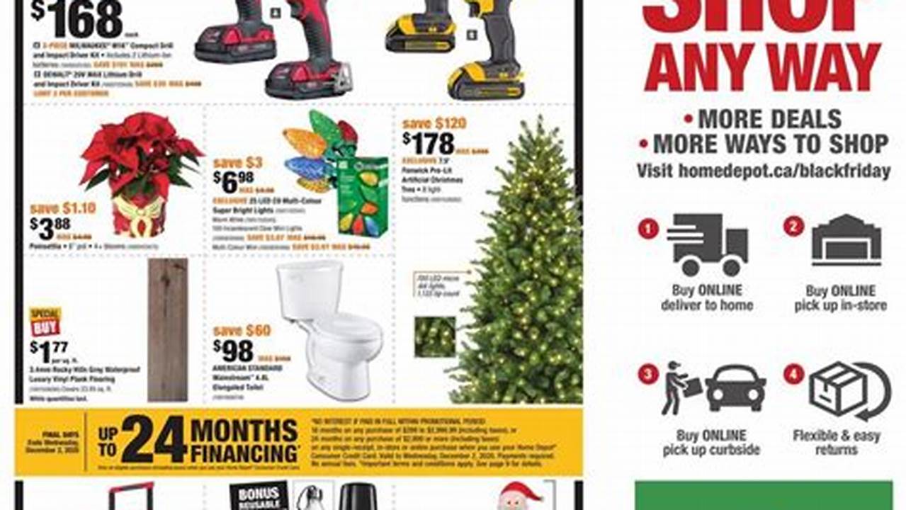 Home Depot Black Friday Sale 2024