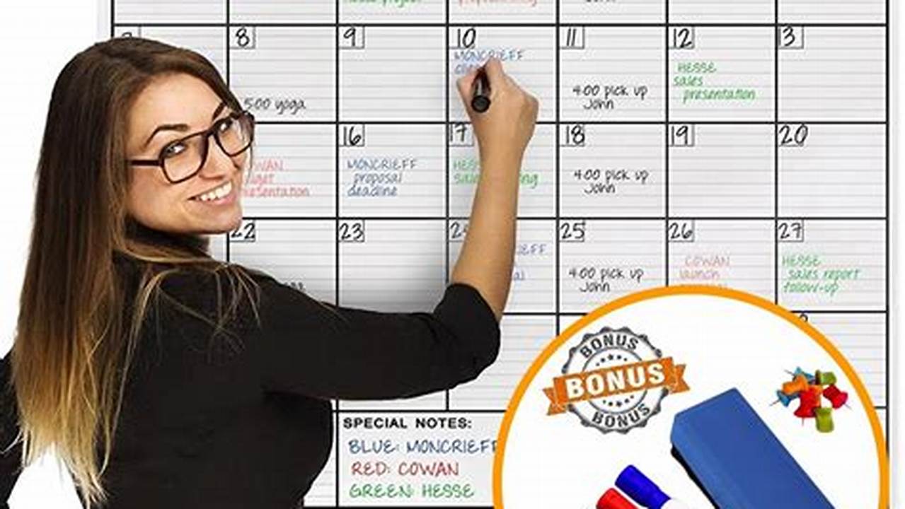 Home Electronic Calendar Organizer