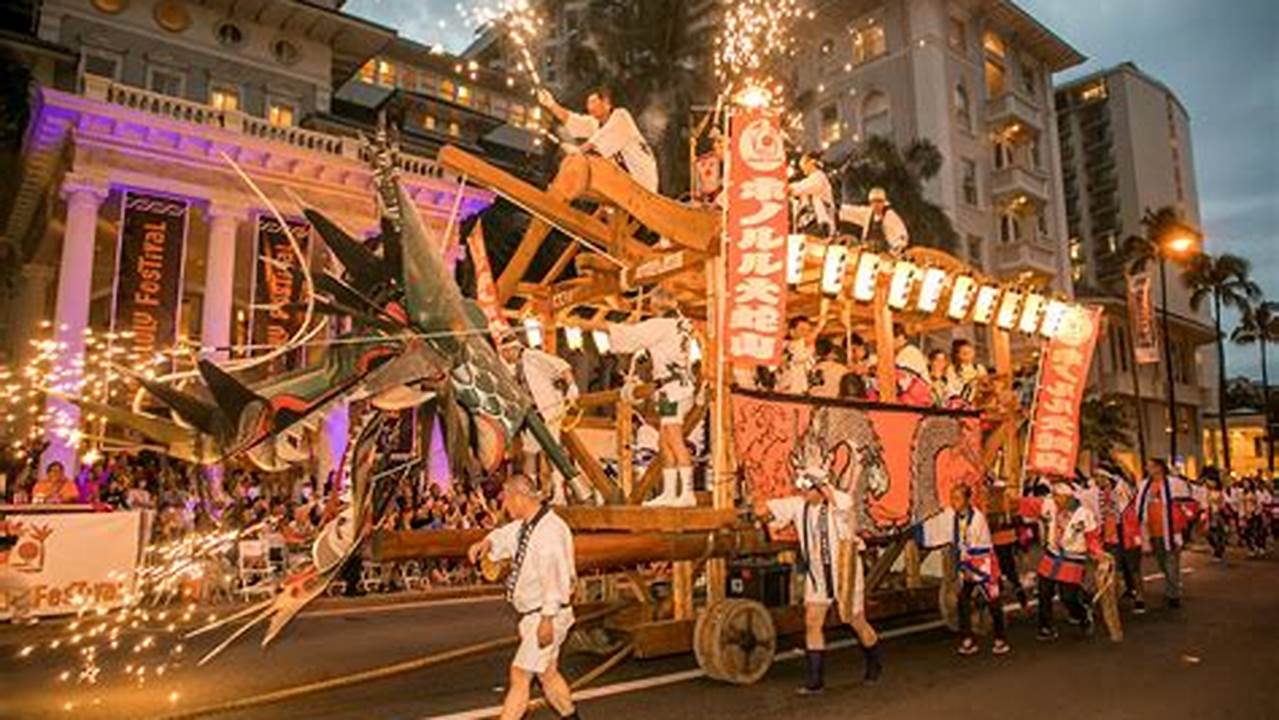 Honolulu Festival 2024 Parade