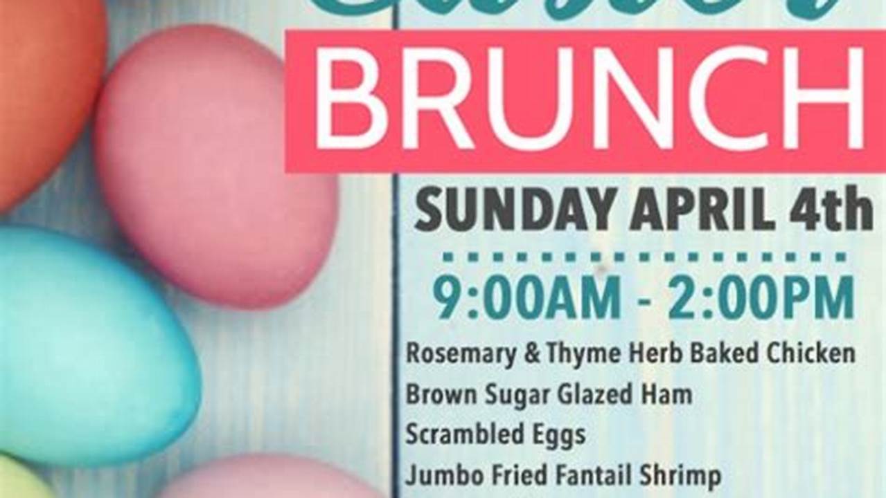 Hop On Over To One Of These Hip Spots For An Epic Easter Brunch On Sunday, April 9., 2024