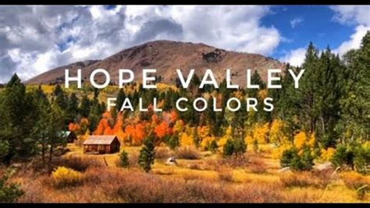 Hope Valley Fall Colors 2024